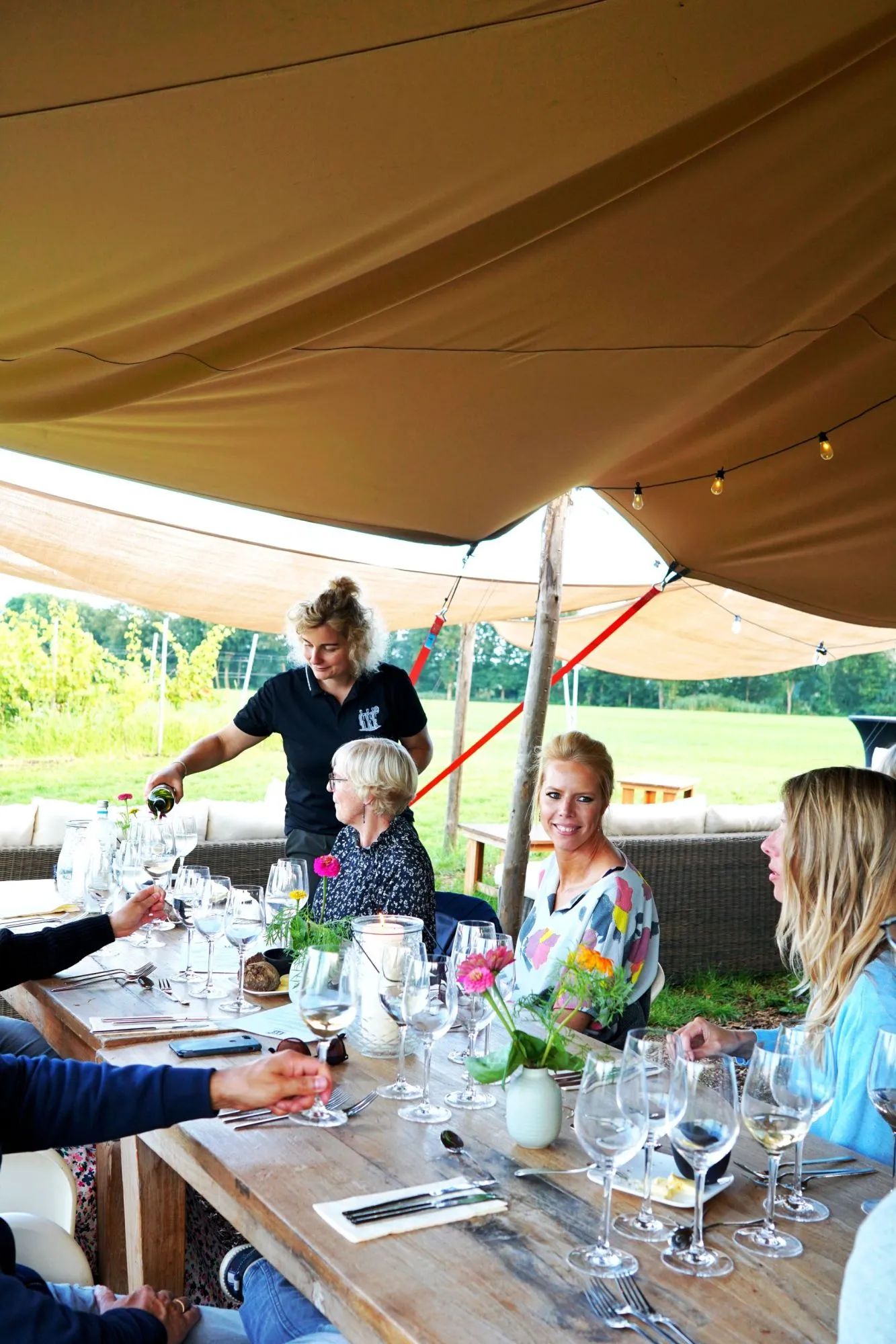 Wijngaarddiner met Boer Kees